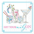 Cocktail Napkin - Get your Mahj On