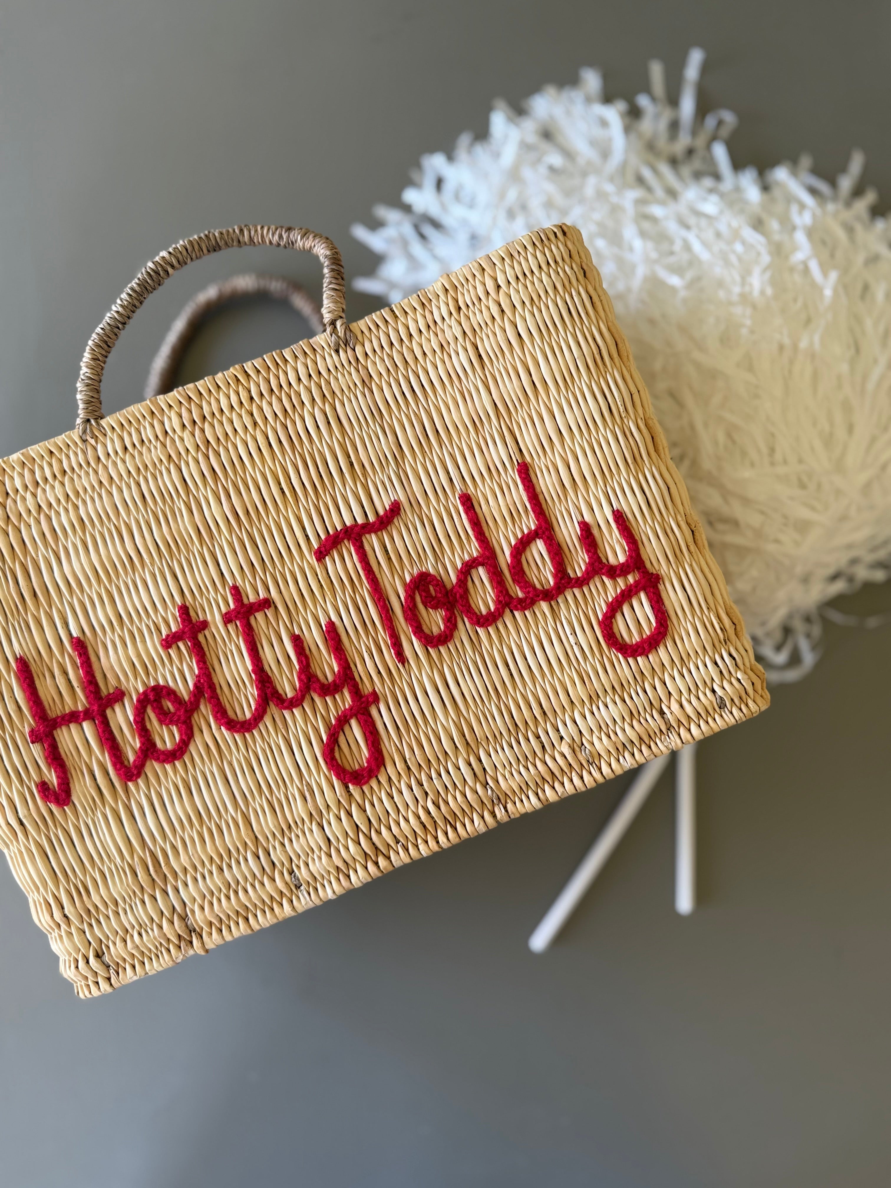 Hotty Toddy - Hand woven tote