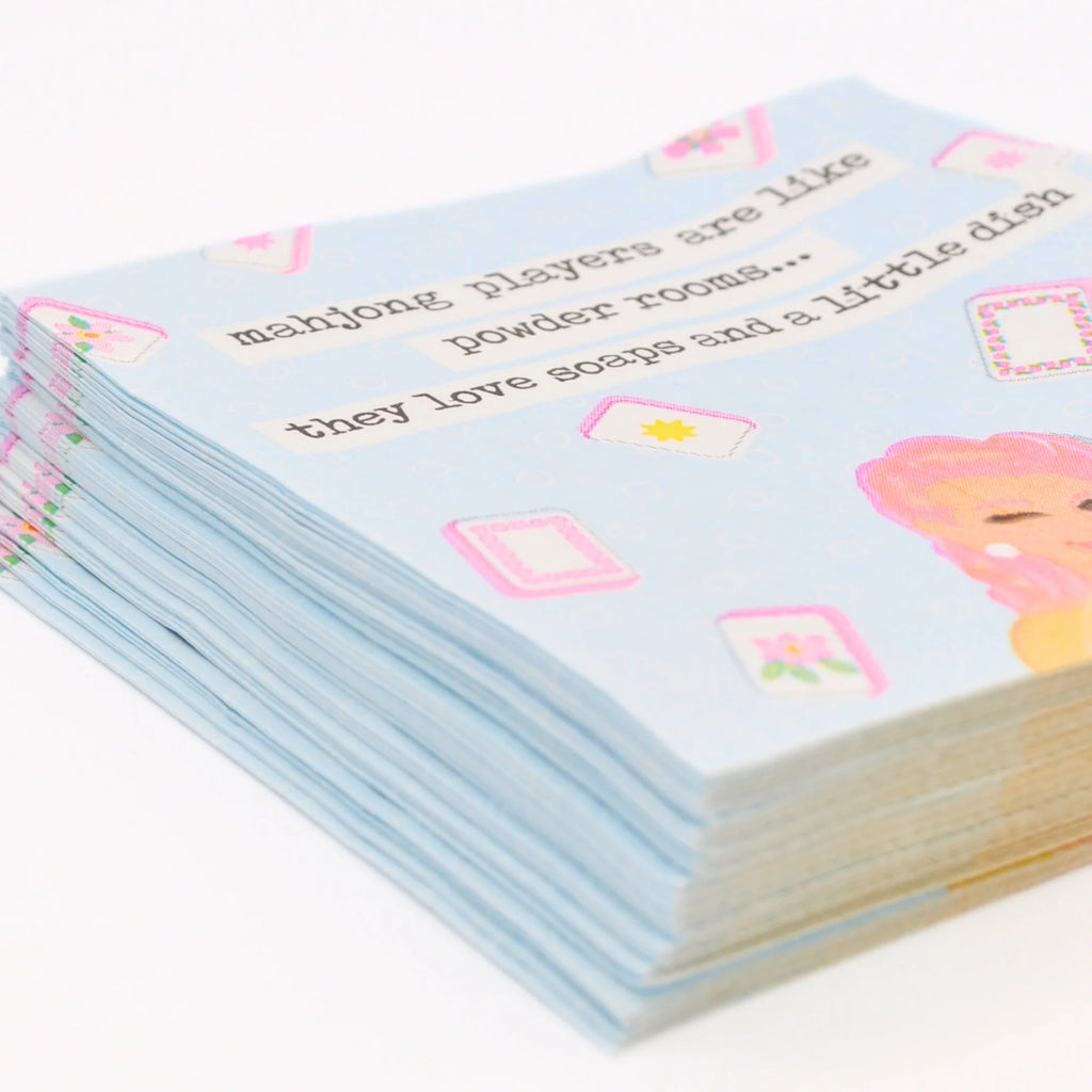 Cocktail Napkins - Middle and Main Mahjong Players