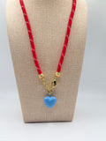American Girl - Red and Powder Blue Blue