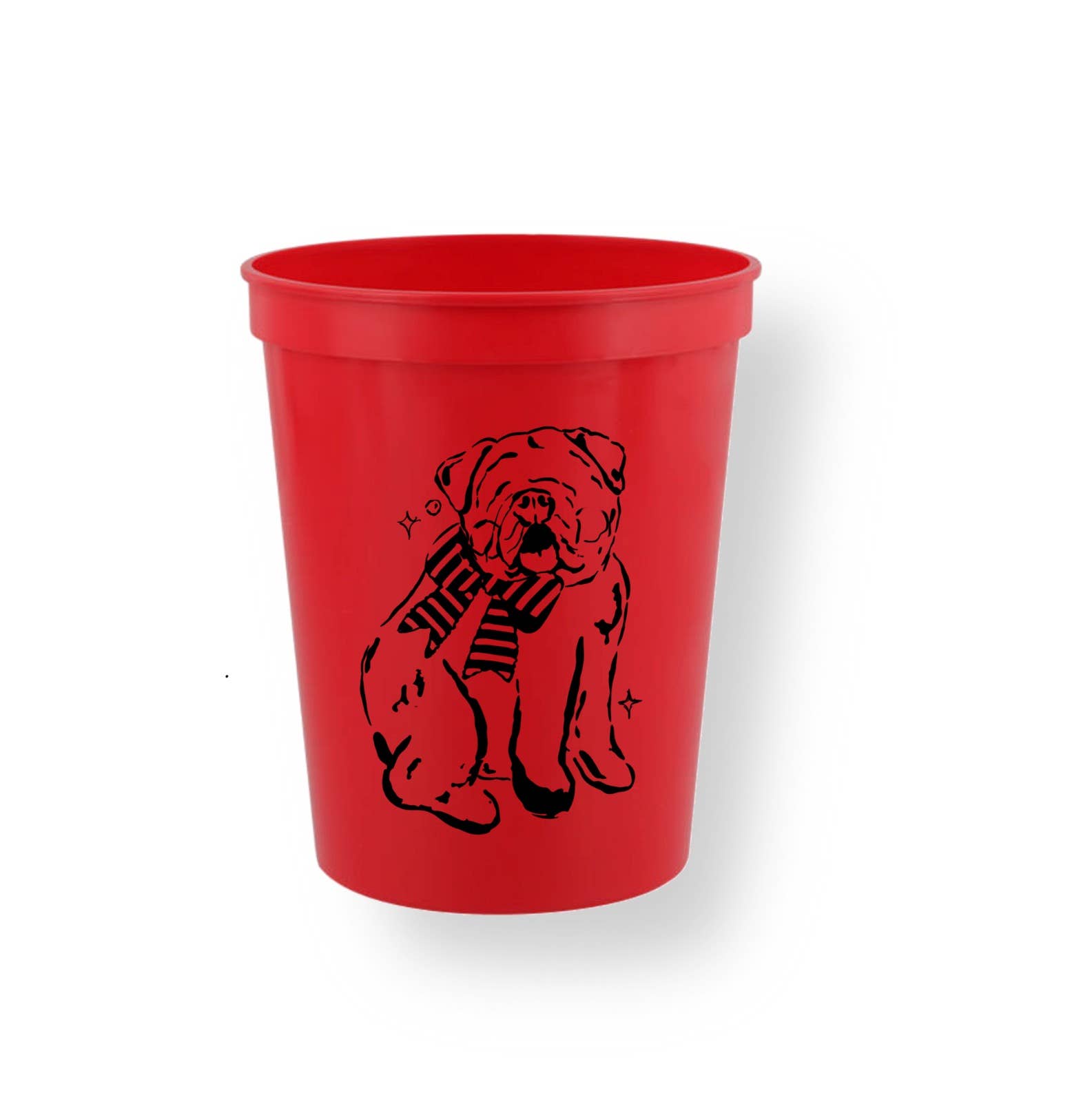 Georgia Bulldog Bubba Stadium Cup Set