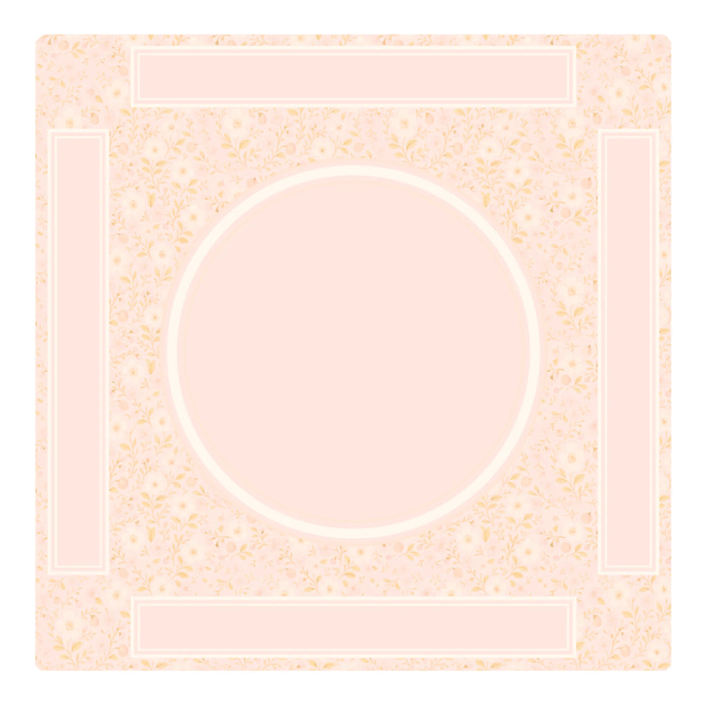 Middle and Main Mahjong Mat - Peaches 'n Cream