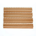 20" Luxury BeachWood Mahjong Racks with Magnetic Scalloped Pushers