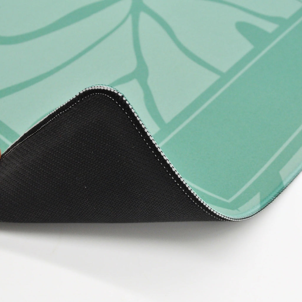 Middle and Main Mahjong Mat - Seabee Avenue Monstera Plant Mat