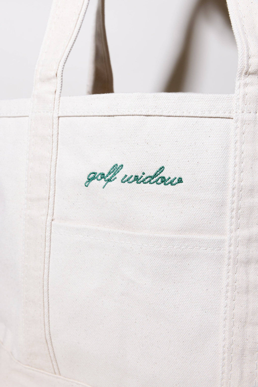 Golf Widow Canvas Tote