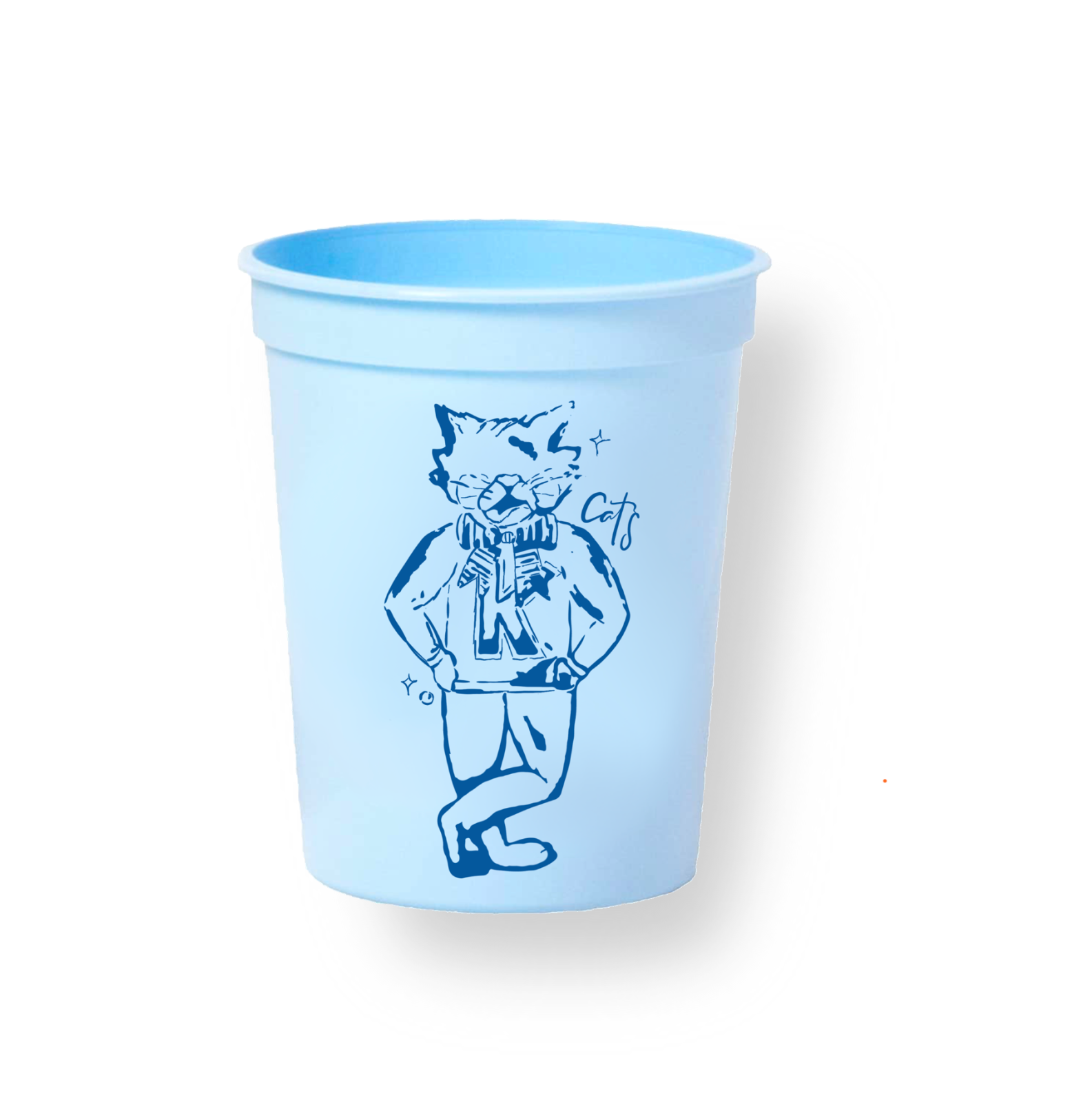 Blue Mist! Kentucky Wildcat Stadium Cup Set