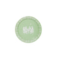 Mahjong Jasperware Inspired Mini Appetizer Paper Plates 50 PK