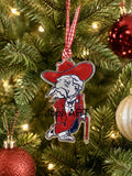 Colonel Reb University of Mississippi Acrylic Ornament