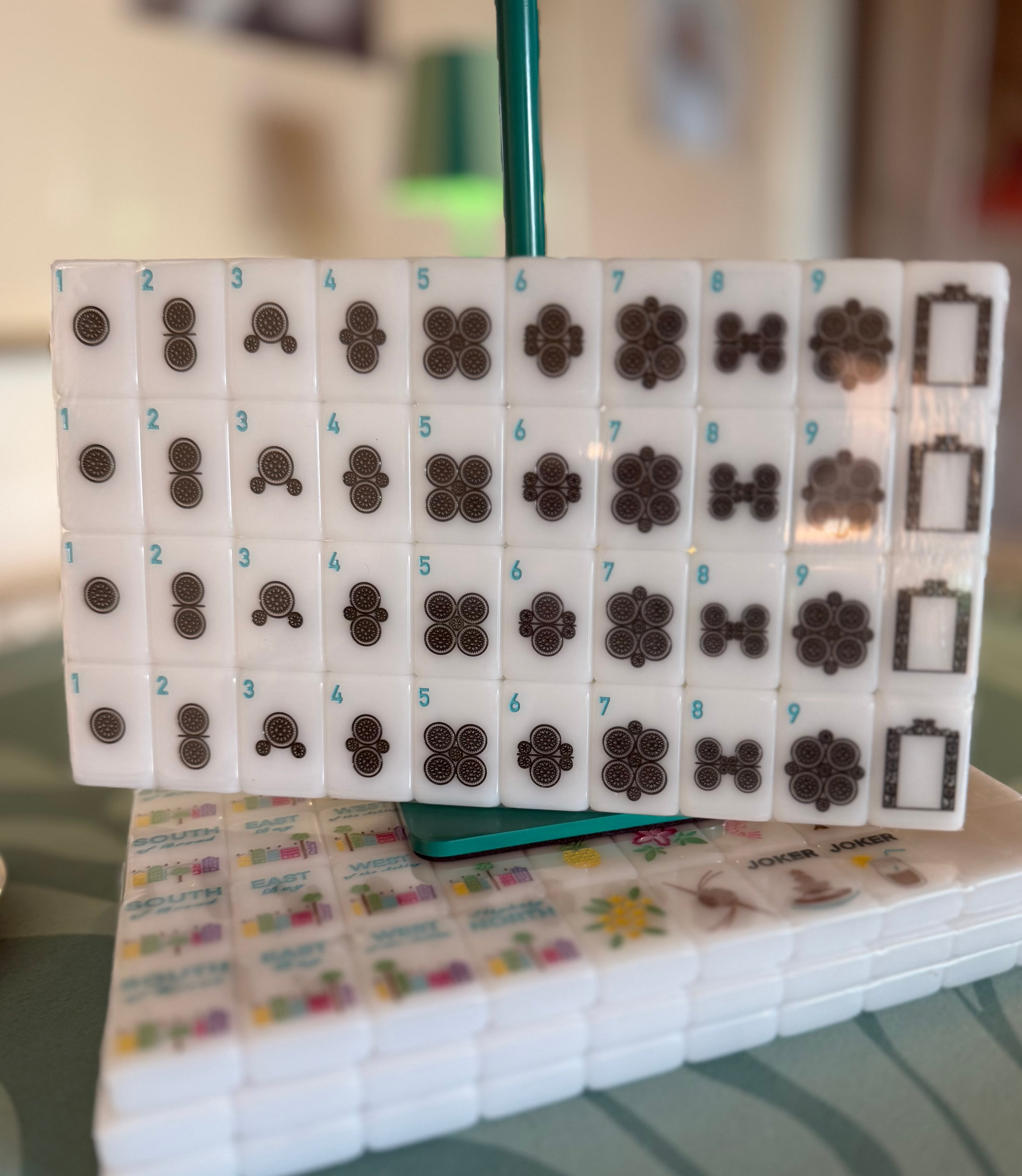 Mahjong Tile Set - Middle and Main Charleston Tiles - A South Carolina Inspired Mahjong Tile Set