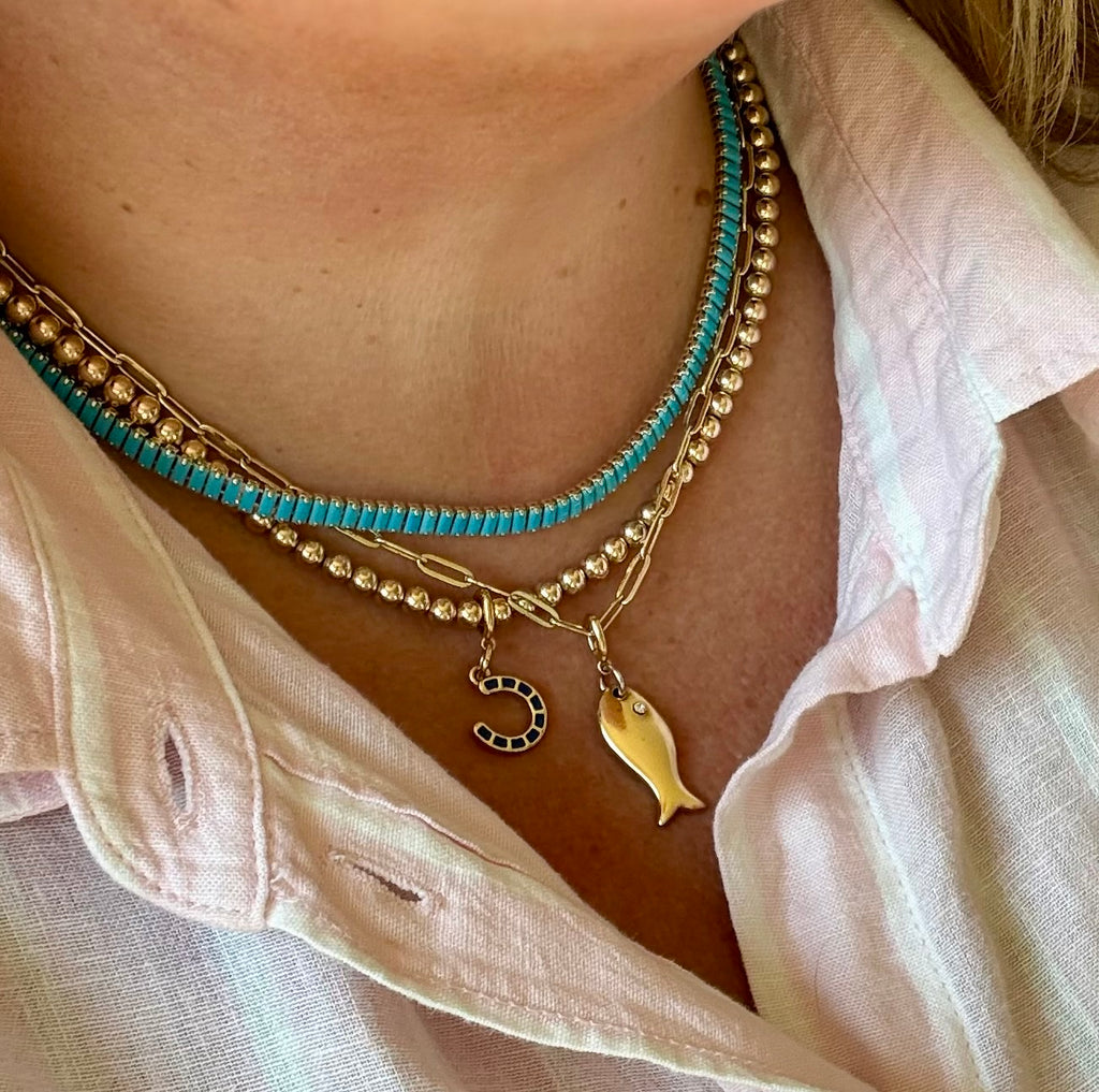 The Tennis in Turquoise