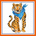 War Eagle! Paper Cocktail Napkins 20 Ct Blue Tiger Hometown Pride