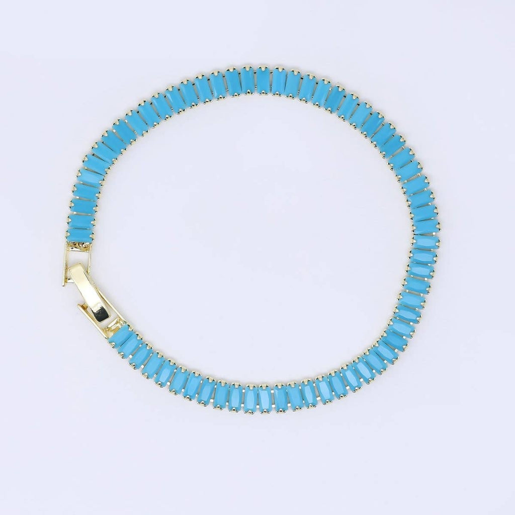 Tennis Bracelet in Turquoise