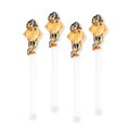 Go Vols! Acrylic Happy Hound Stir Sticks
