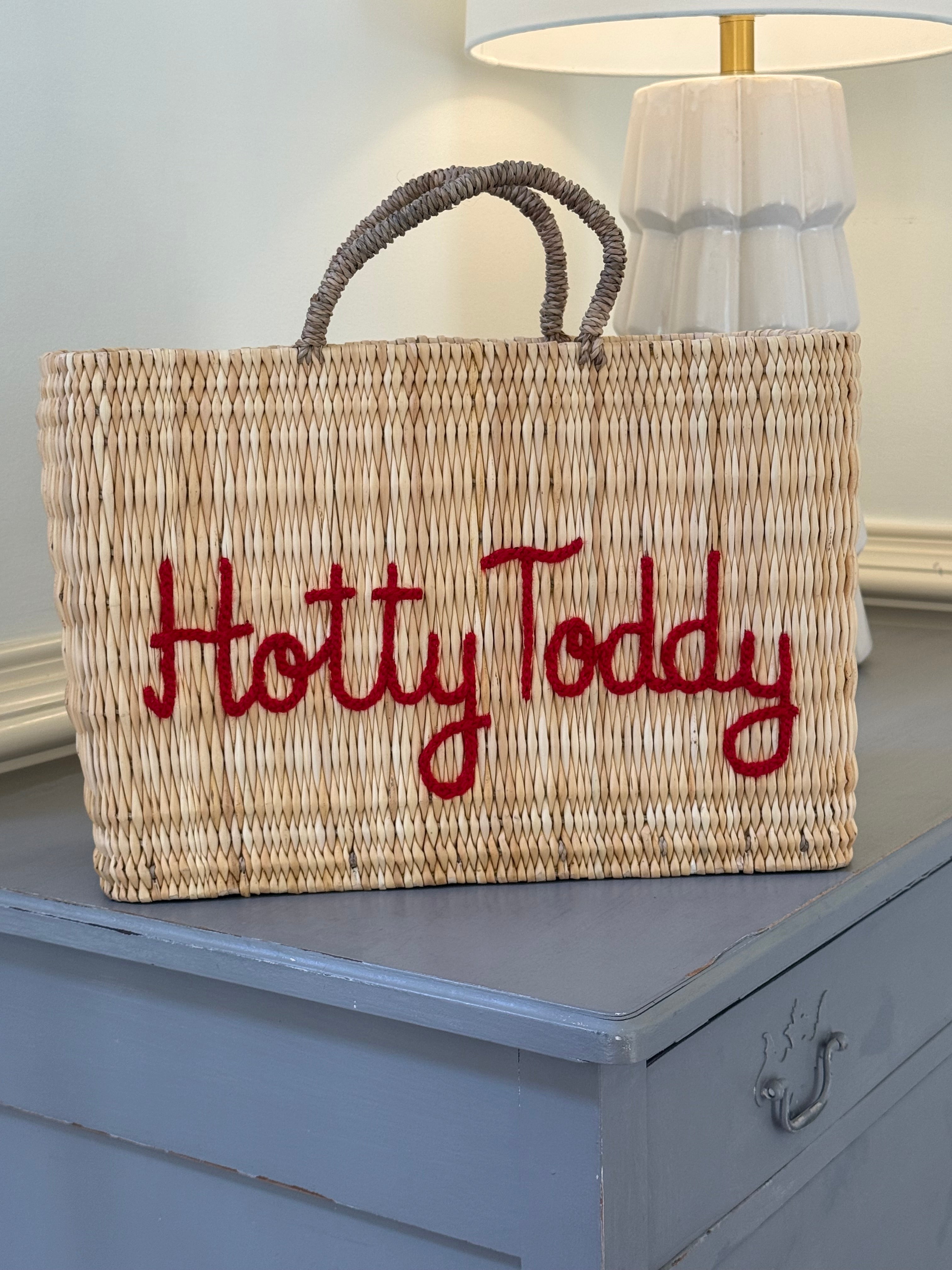 Hotty Toddy - Hand woven tote