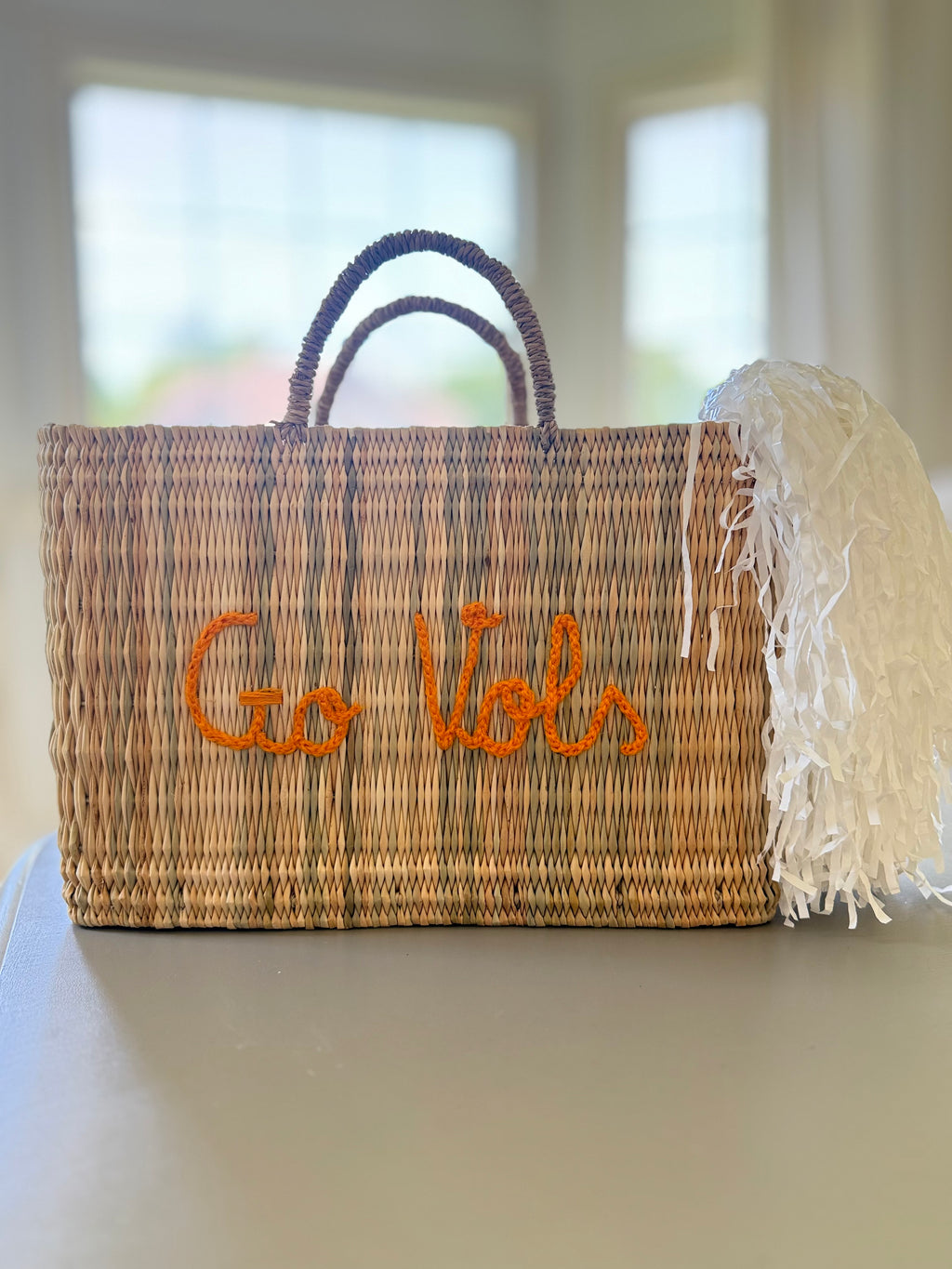 Go Vols - Hand woven tote