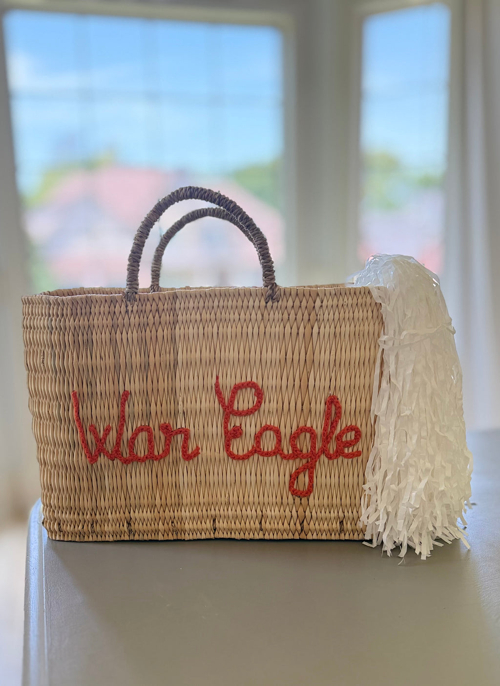 War Eagle - Hand woven tote
