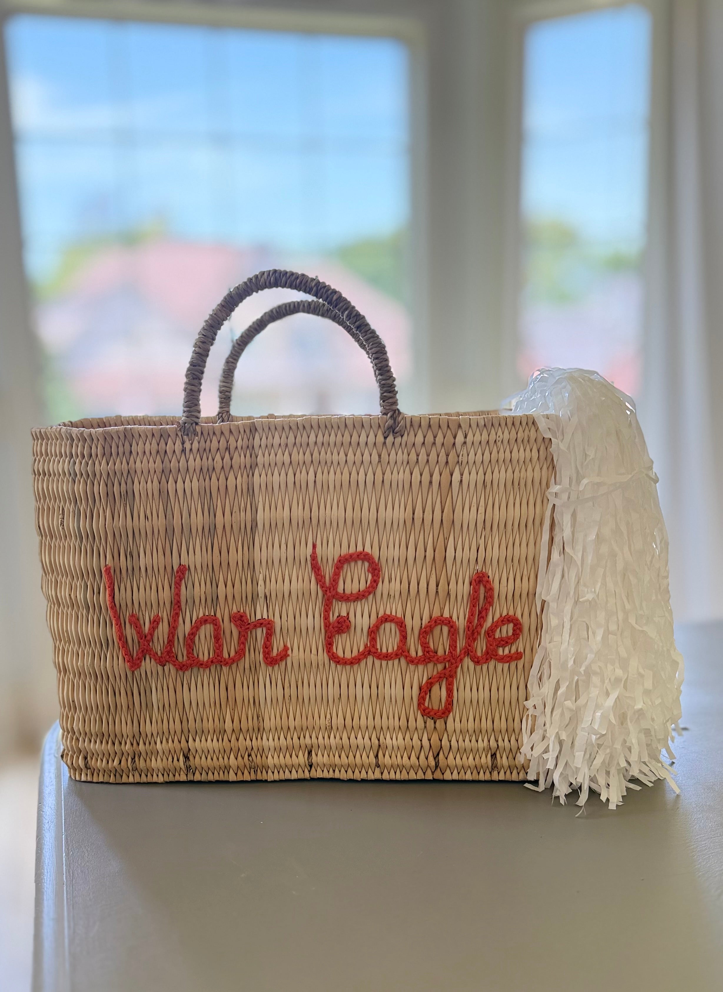 War Eagle - Hand woven tote