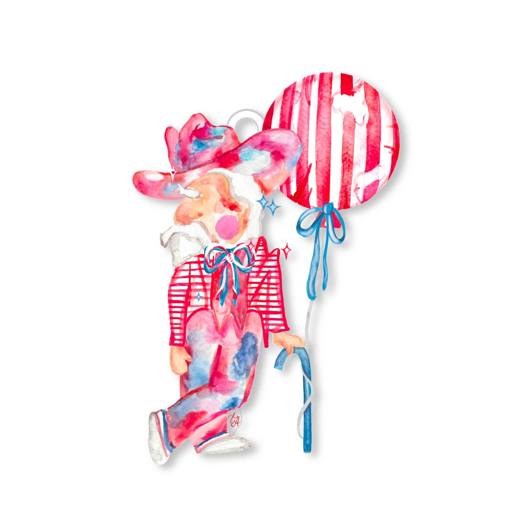 Hotty Toddy! Colonel Reb Acrylic Bottle Charm / Ornament
