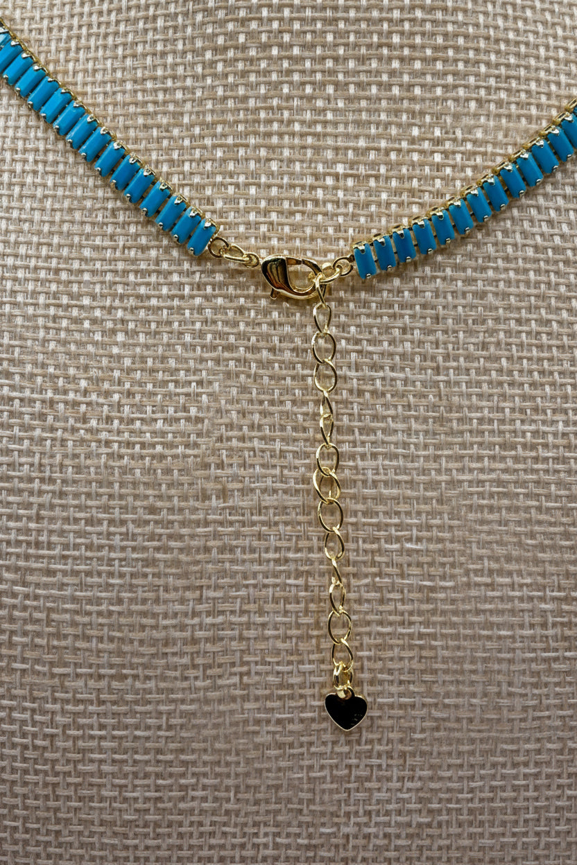 The Tennis in Turquoise