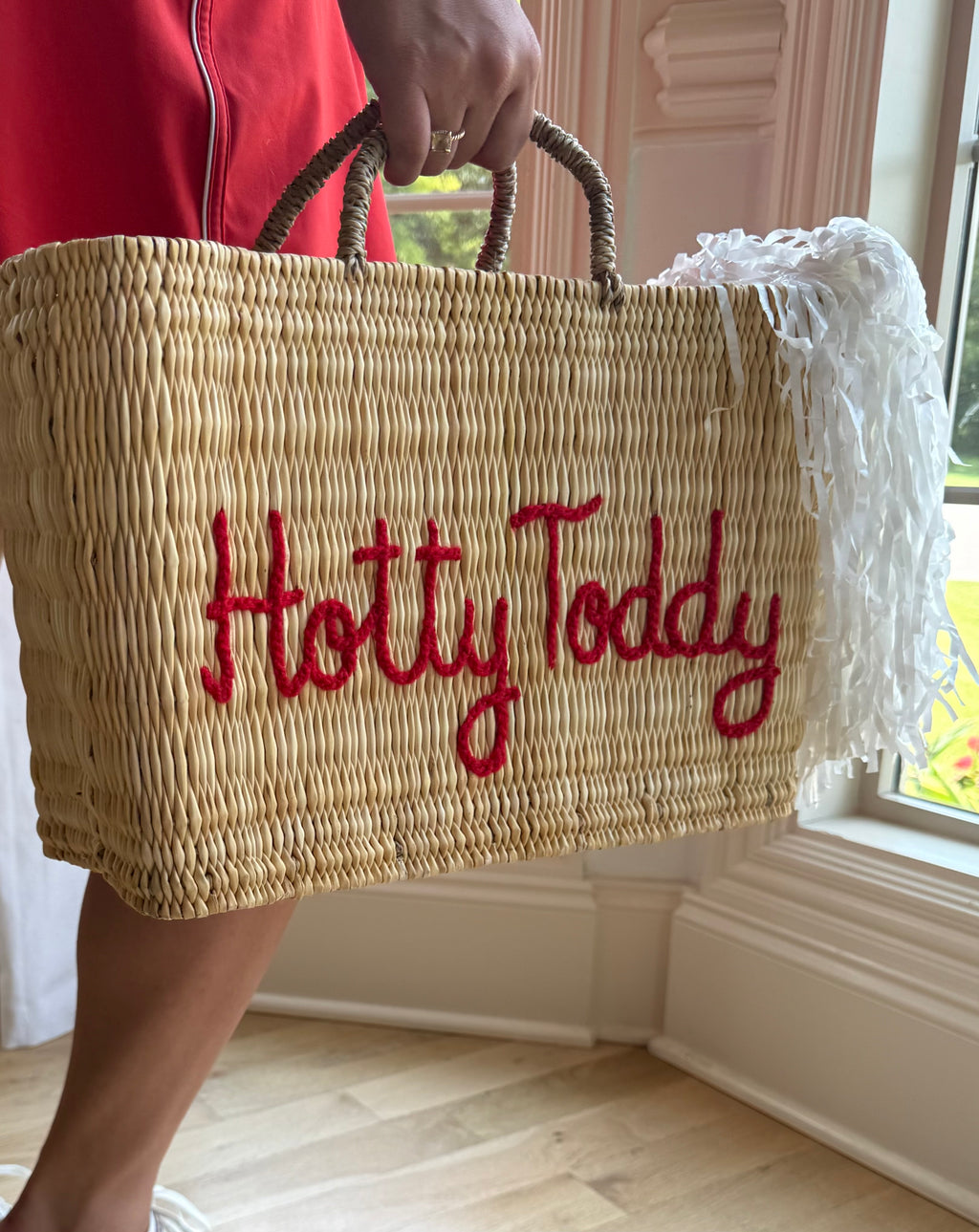 Hotty Toddy - Hand woven tote