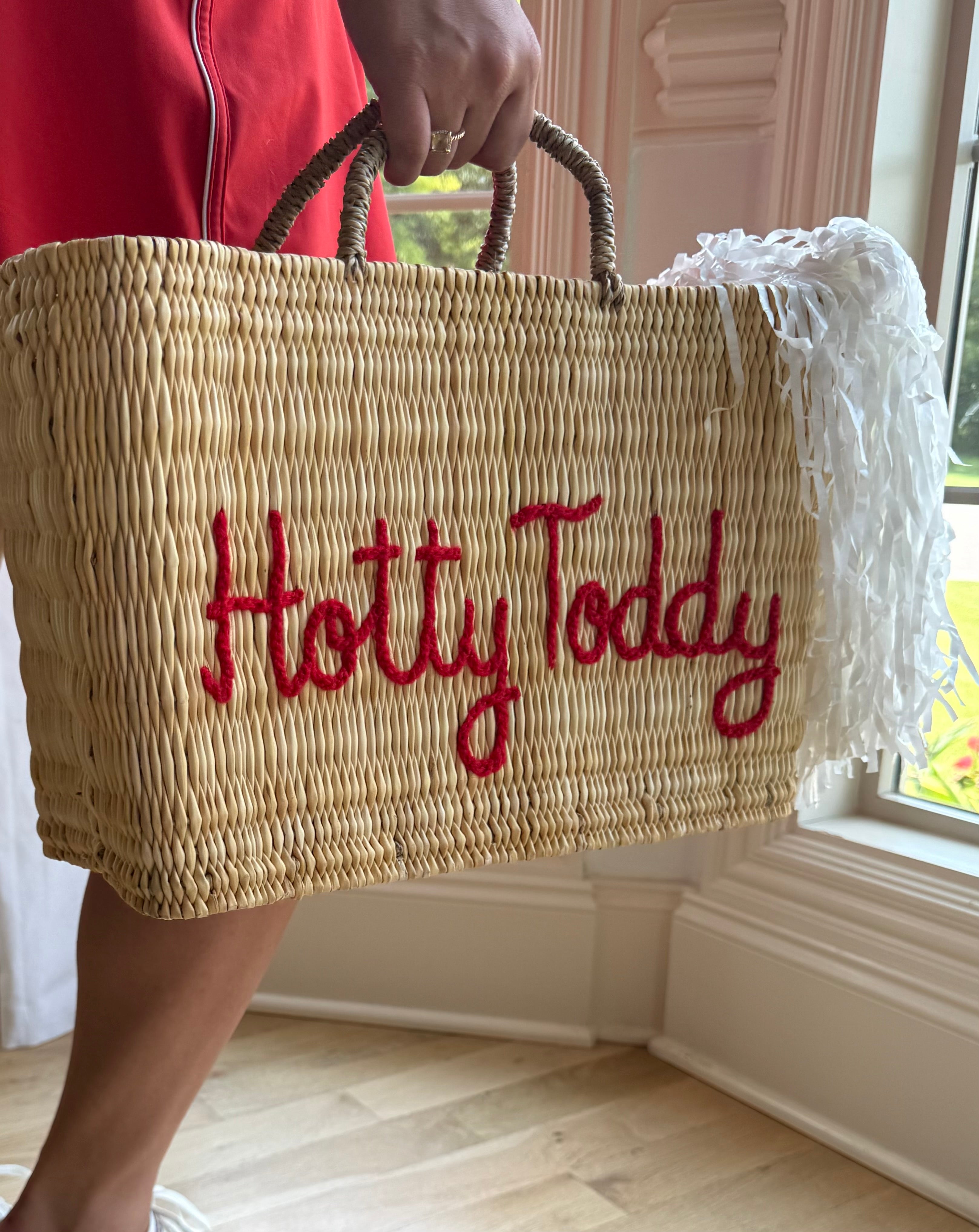 Hotty Toddy - Hand woven tote