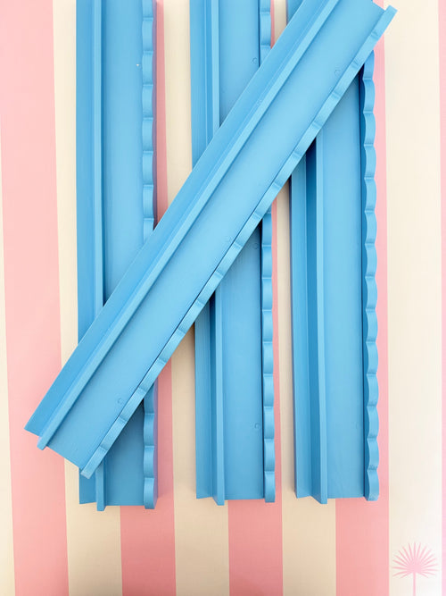 20" Luxury Wood Mahjong Racks with Magnetic Scalloped Pushers