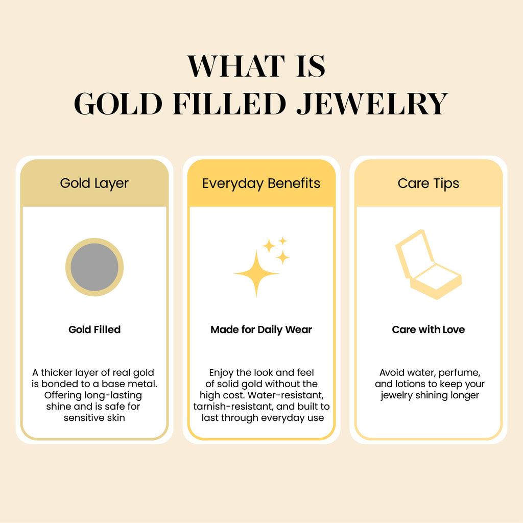Bessie - Oval CZ Stud Earrings- 18k Gold Filled