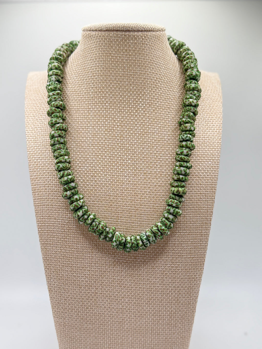 The Raleigh | Recycled Green Glass Beads