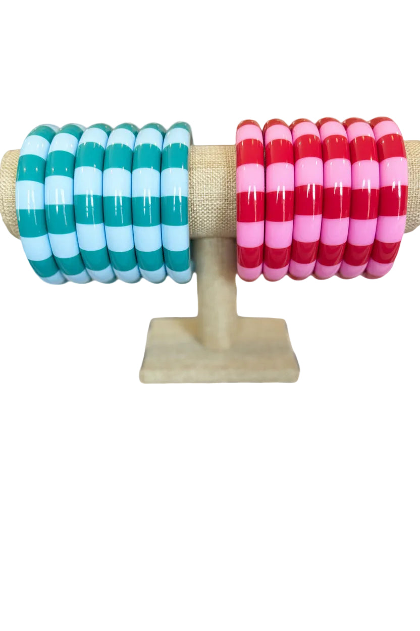 The Sloane - Striped Bangle