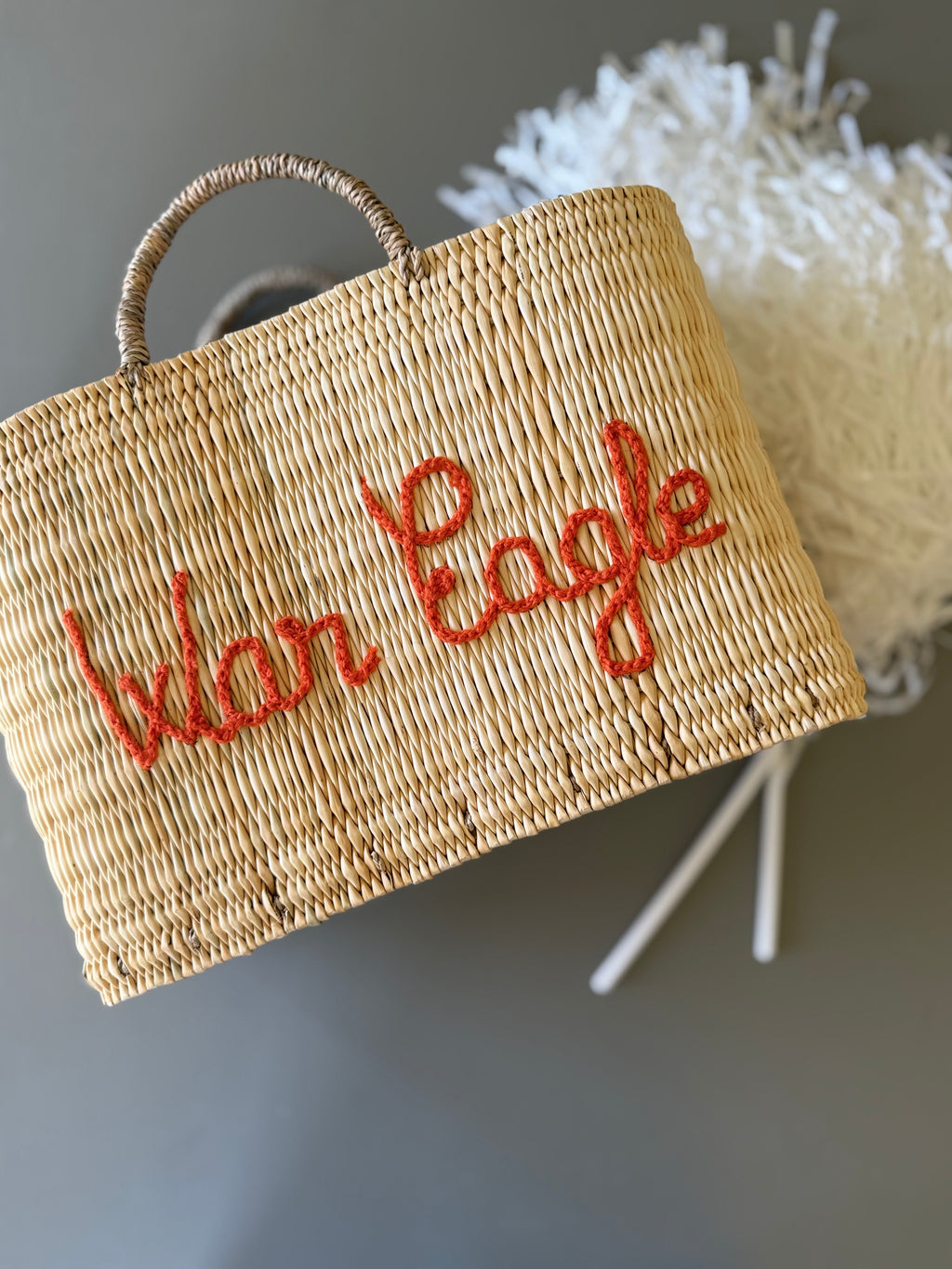 War Eagle - Hand woven tote