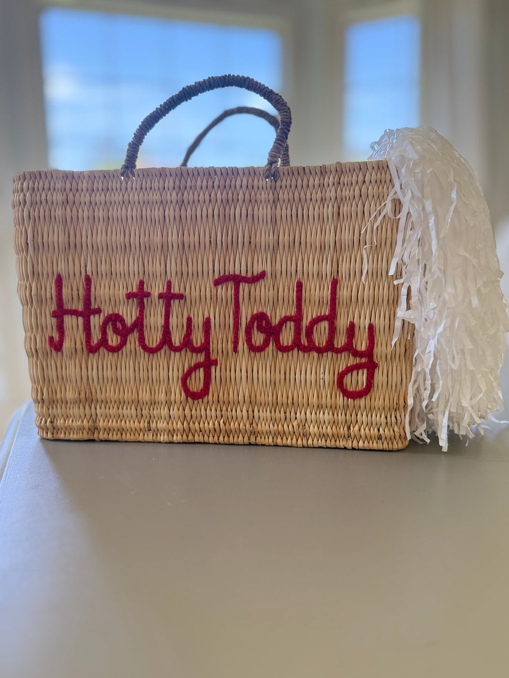 Hotty Toddy - Hand woven tote
