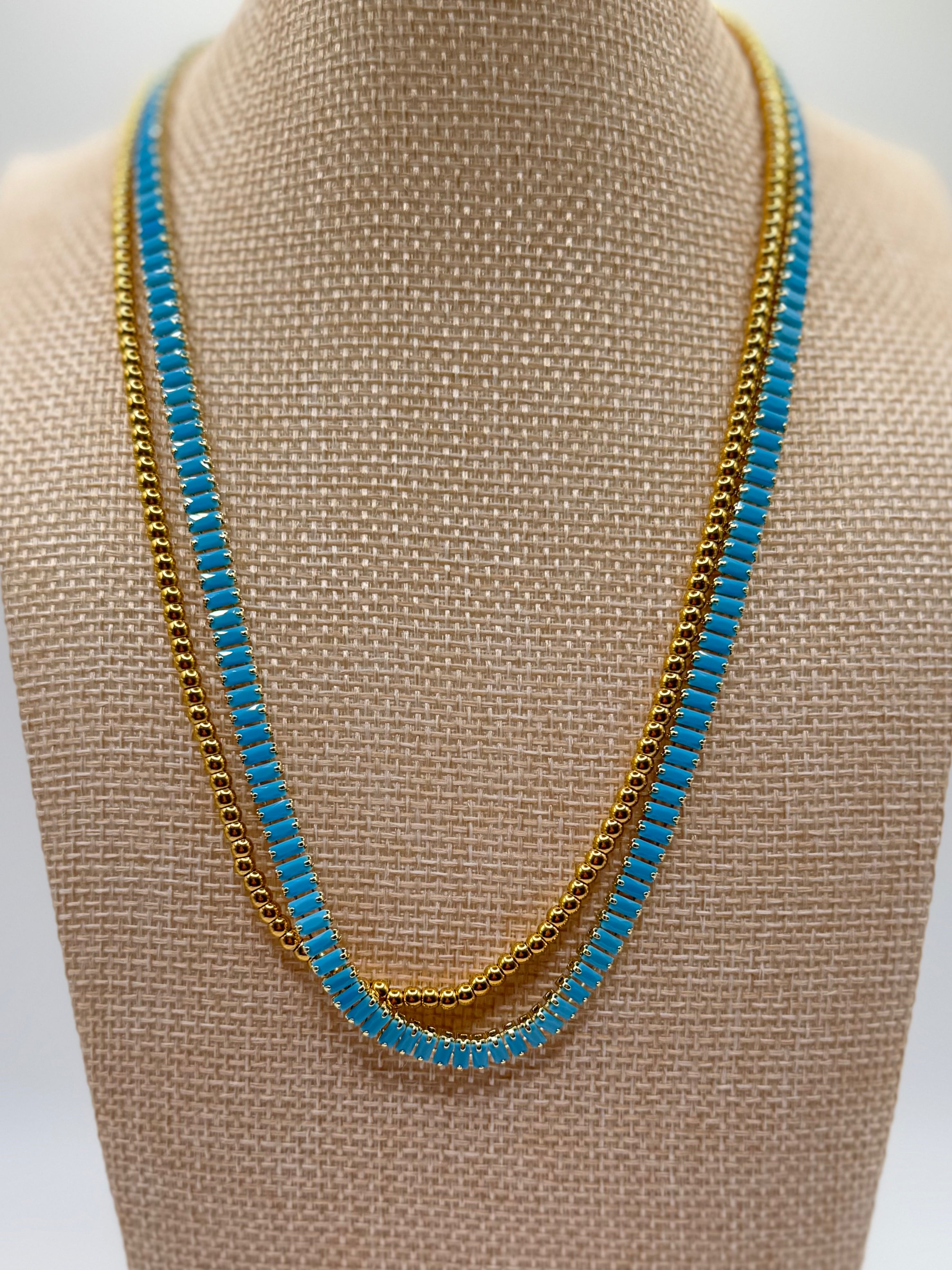 The Tennis in Turquoise