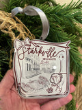 Starkville Acrylic Ornament 