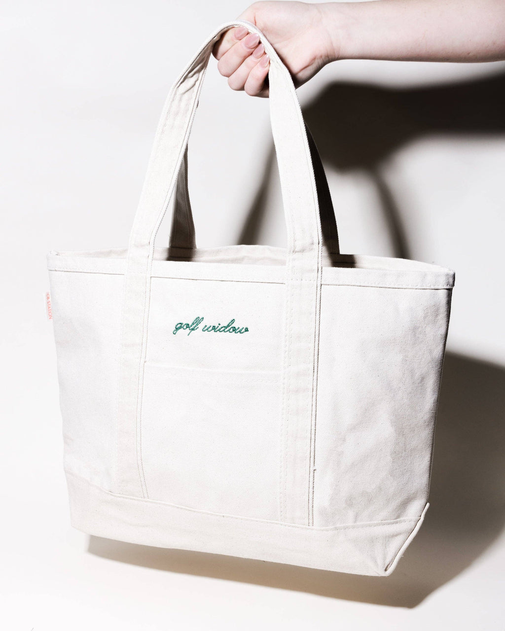 Golf Widow Canvas Tote
