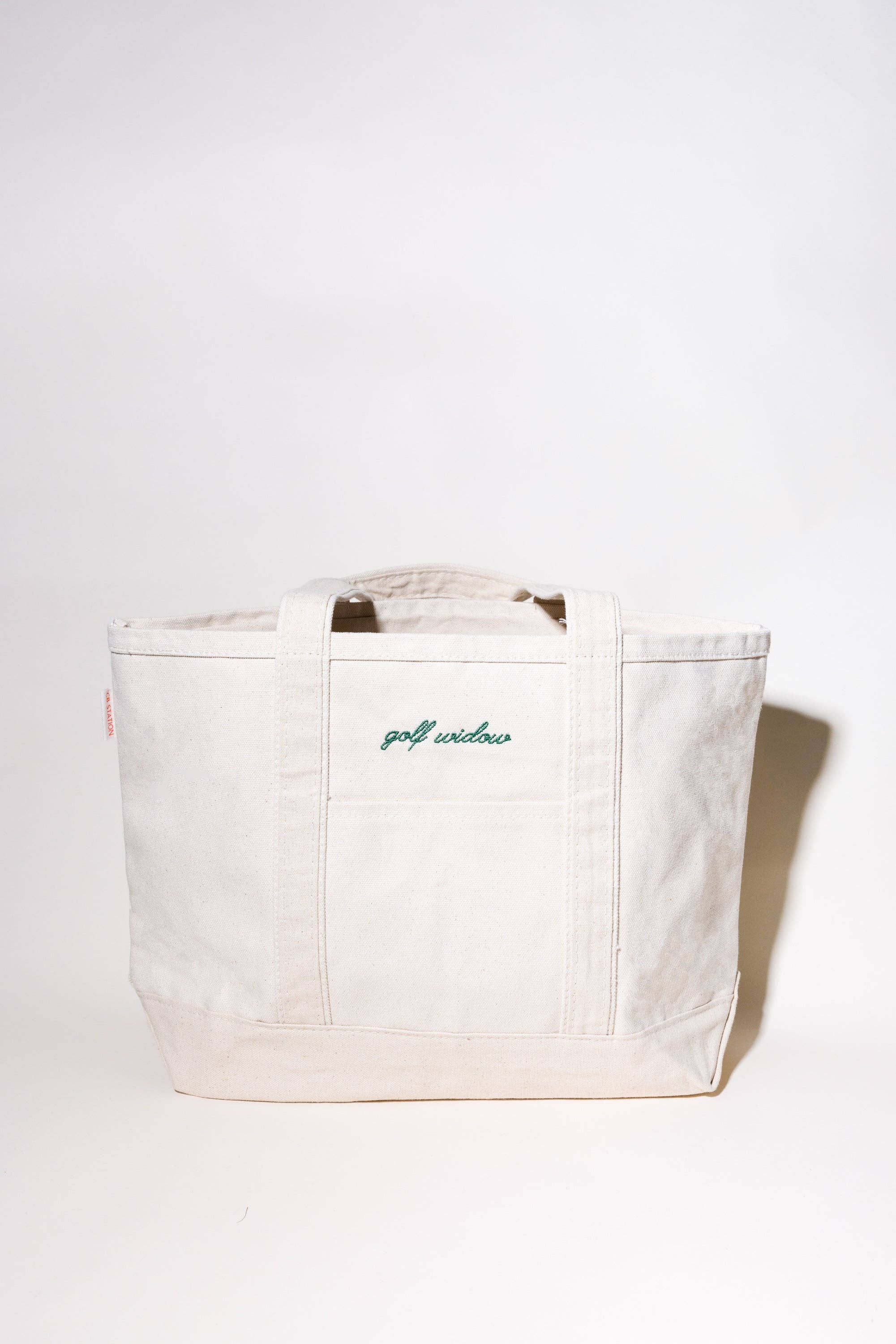 Golf Widow Canvas Tote