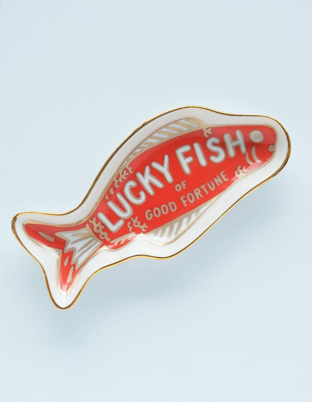 Porcelain Trinket/Dice Dish | Fortune Fish