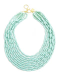 The Sally - Glossy Beaded Pastel Necklace