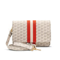 White/Orange Game Day Stadium Bag