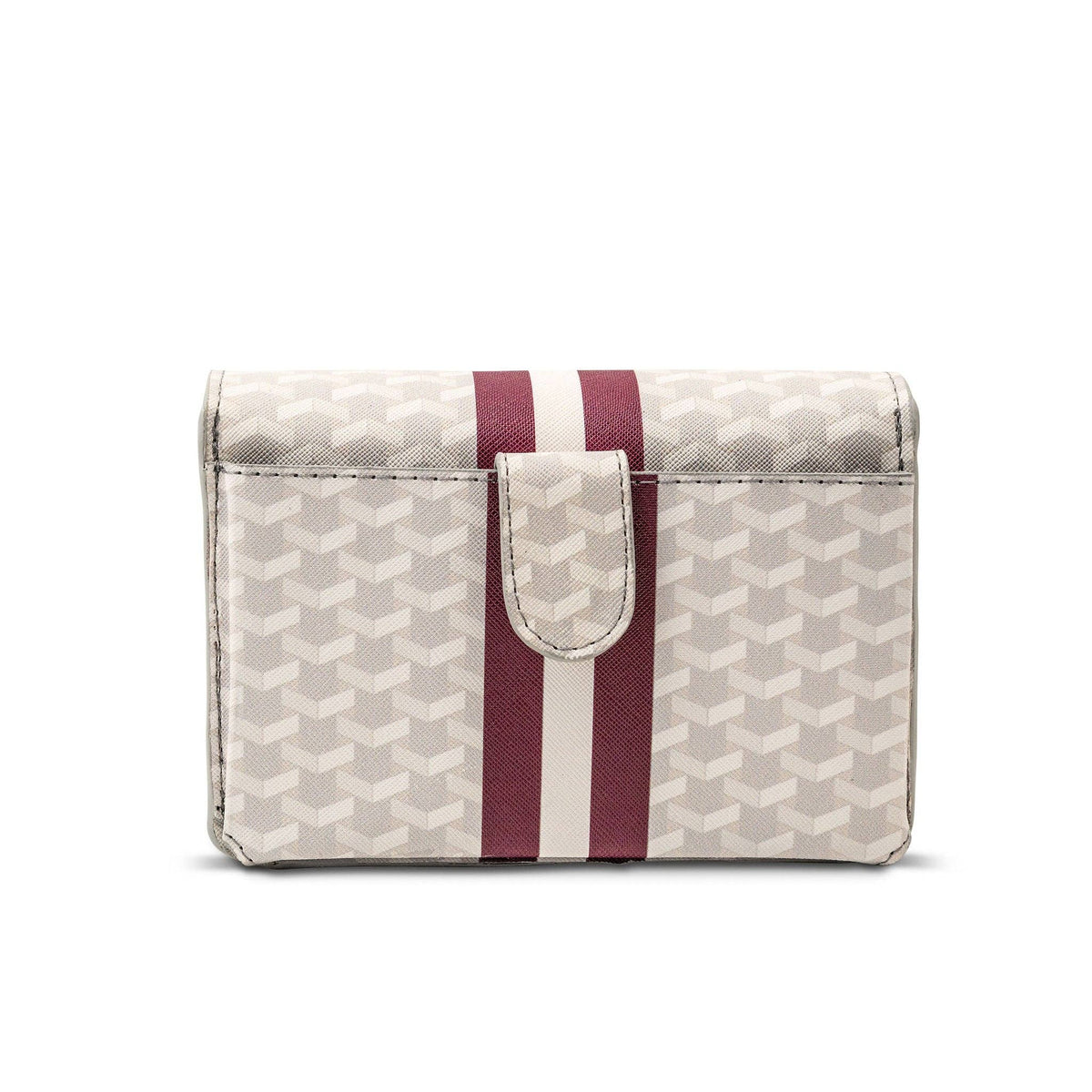 White/Maroon Game Day Stadium Bag